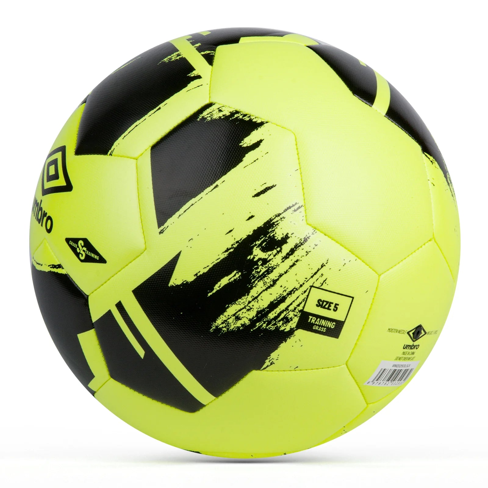 Scramble Size 5 Training Soccer Ball, Yellow and Black