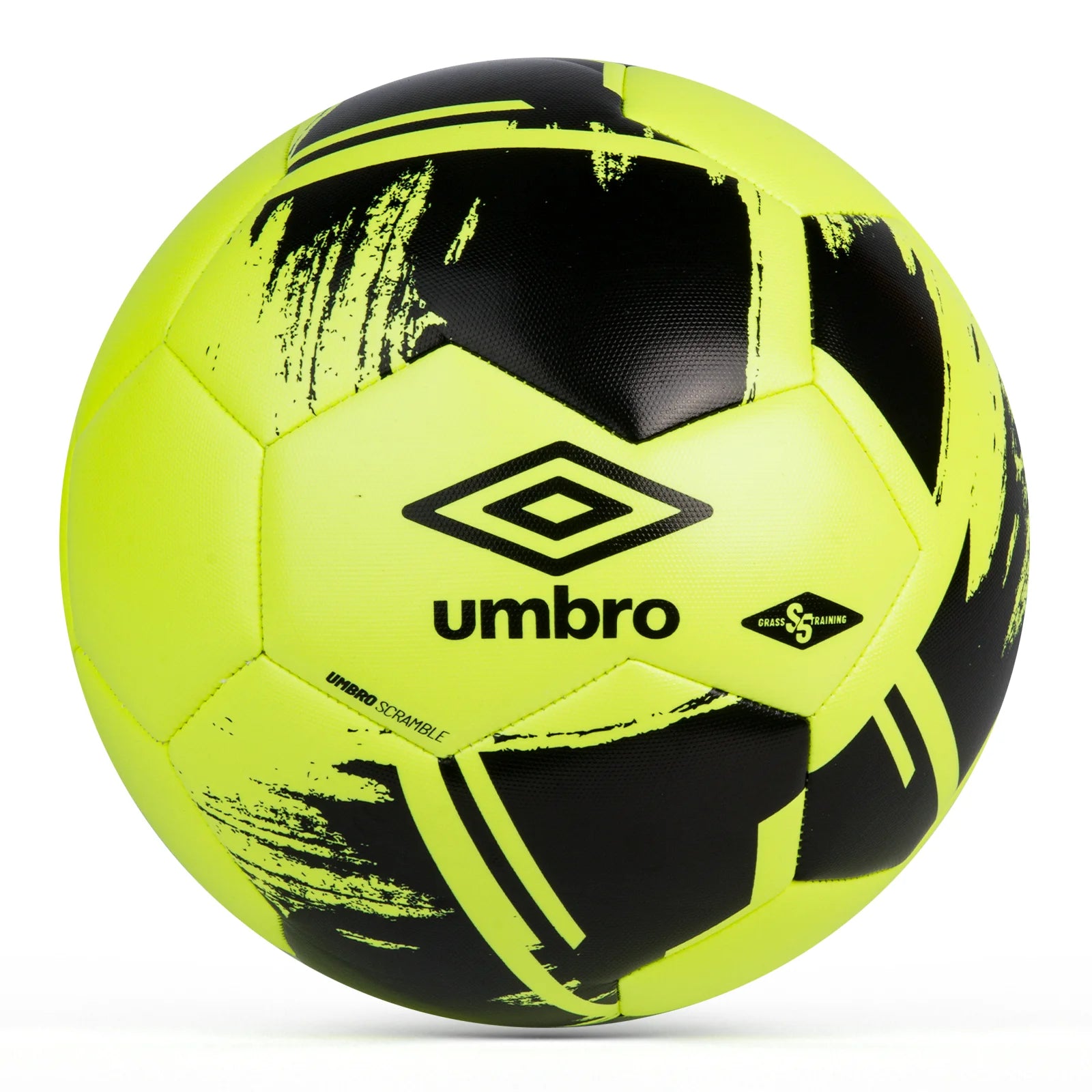 Scramble Size 5 Training Soccer Ball, Yellow and Black