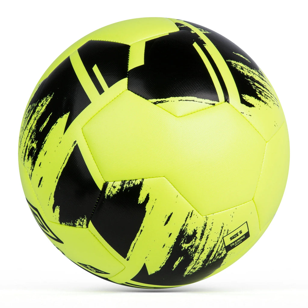 Scramble Size 5 Training Soccer Ball, Yellow and Black