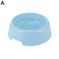Pet Supplies Candy Colored Plastic Dog Bowl Cat Bowl Pet Cat Tableware Single Small