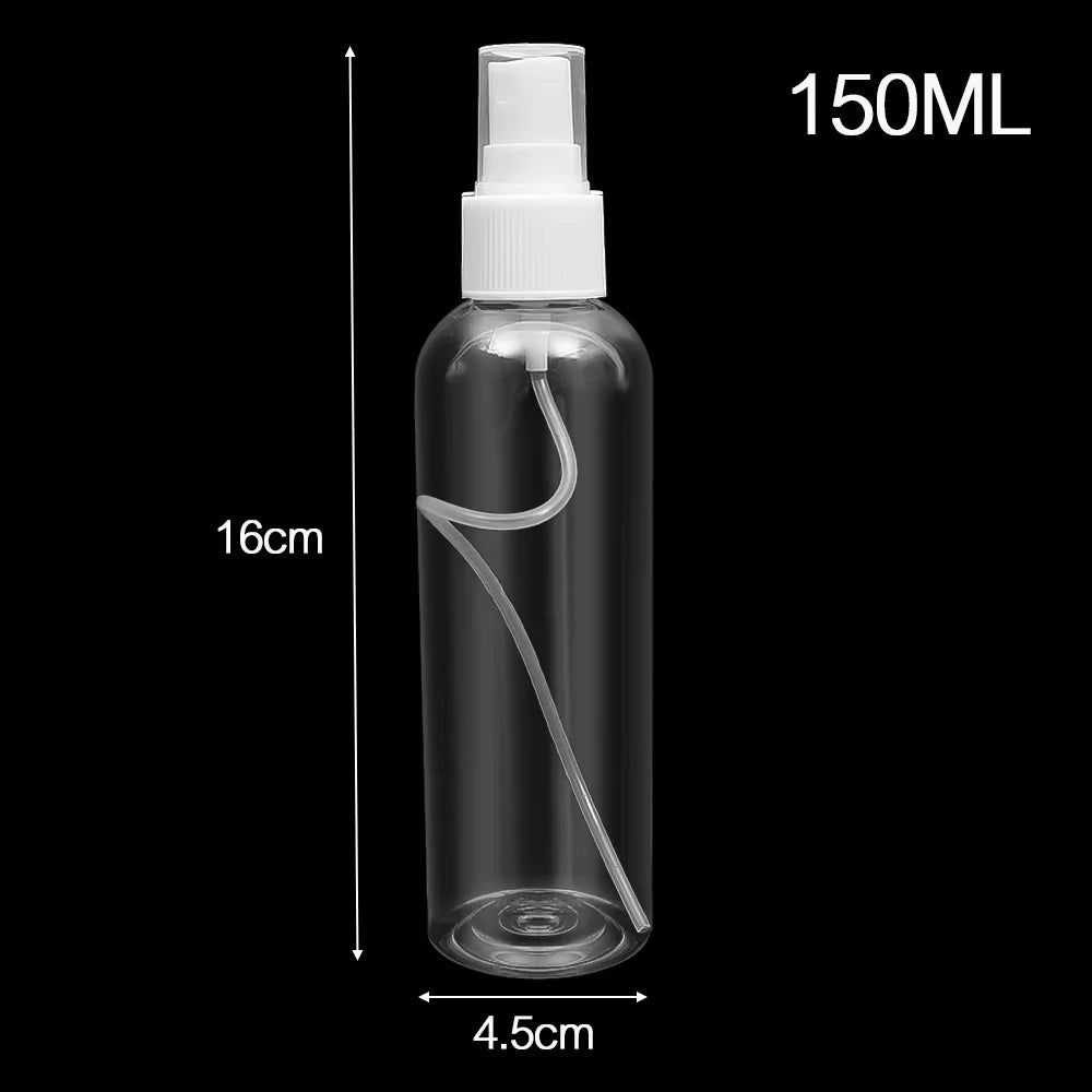 10ml/20ml/50ml/100ml/150ml/250ml Portable Clear Plastic Spray Bottle Handheld Plant Sprinkler Garden Supplies Watering Sprayer