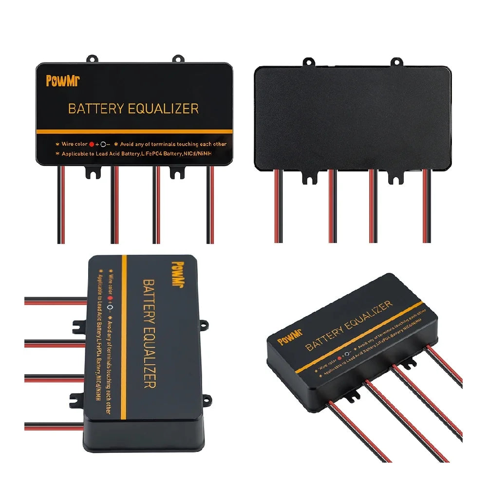 PowMr 24V48V Battery Balancer Voltage Equalizer for Lithium Iron Phosphate Battery Power Balances Voltage to Extend Battery Life