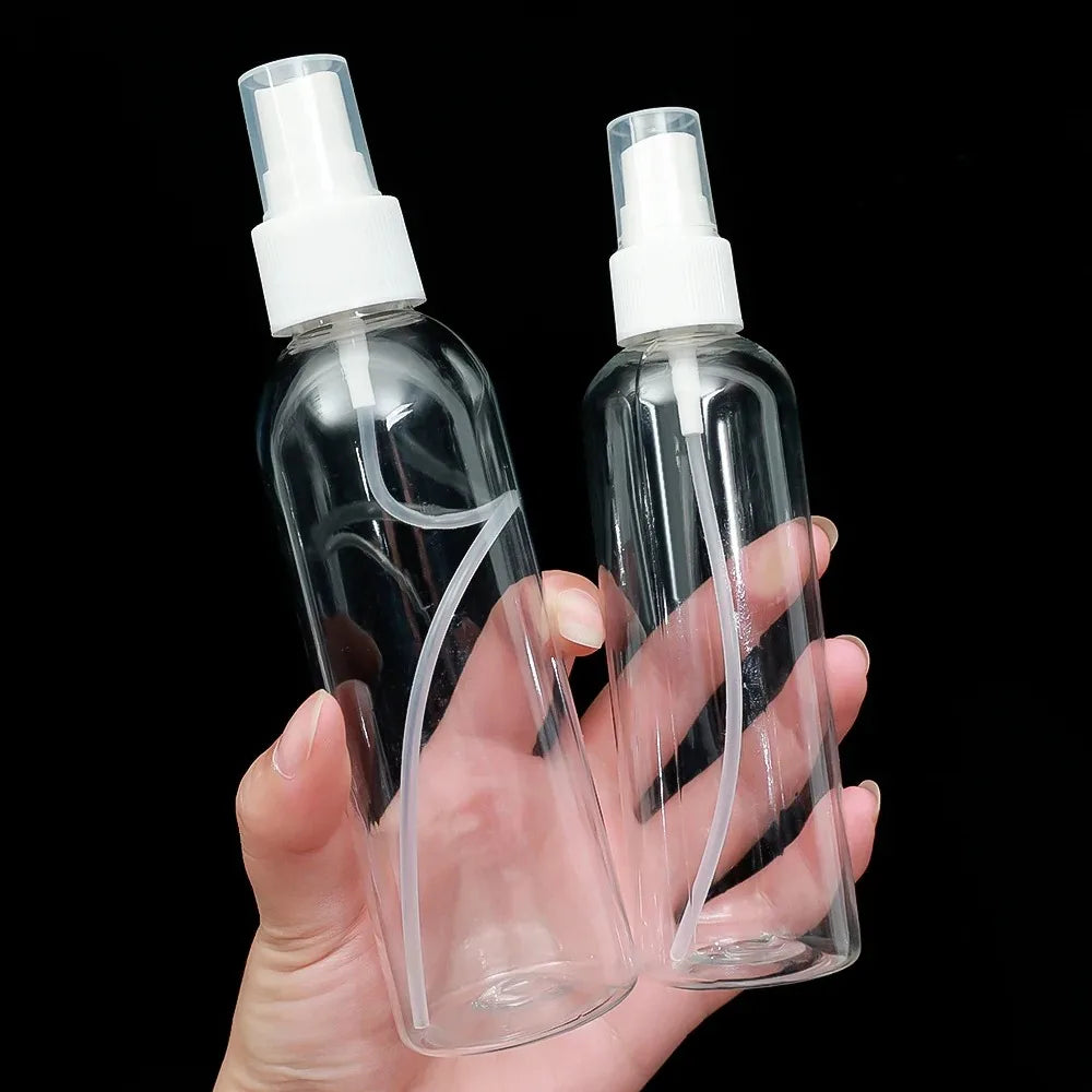 10ml/20ml/50ml/100ml/150ml/250ml Portable Clear Plastic Spray Bottle Handheld Plant Sprinkler Garden Supplies Watering Sprayer
