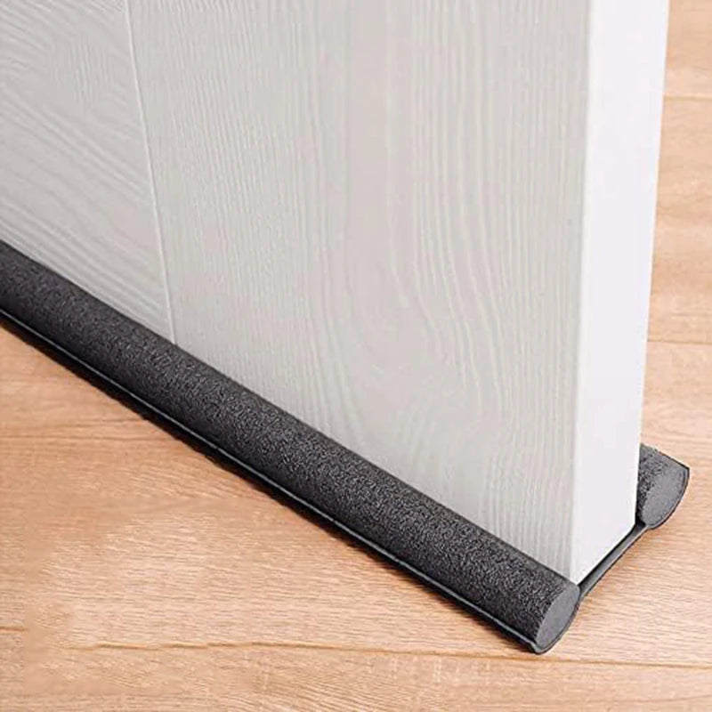 Adjustable Door Bottom Seal Strip Weather Strip Under Door Draft Stopper Thicker Anti-Cold Gap Blocker Sealing Weather Strip