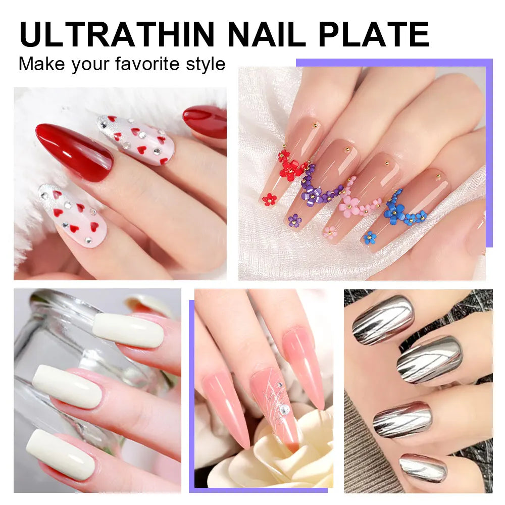 Acrylic Nail Kit for Beginner Professional Nails Kit Acrylic Set with Drill and U V Light 6 Colors Acrylic Powder Nail Art