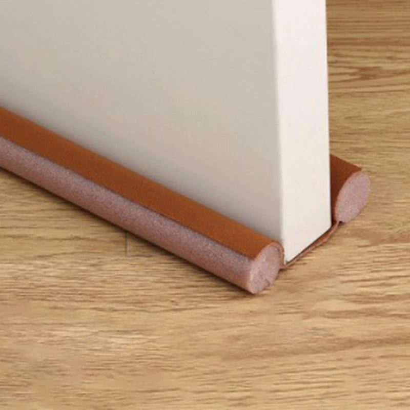 Adjustable Door Bottom Seal Strip Weather Strip Under Door Draft Stopper Thicker Anti-Cold Gap Blocker Sealing Weather Strip