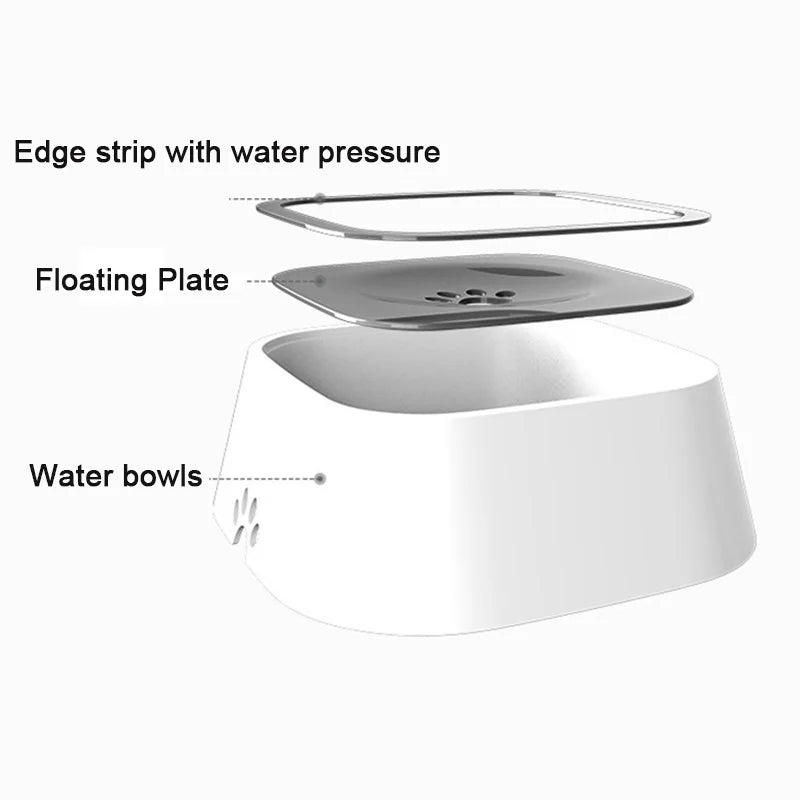 Innovative Anti-Spill Dog Water Bowl - Keep Your Pet Hydrated Without the Mess!