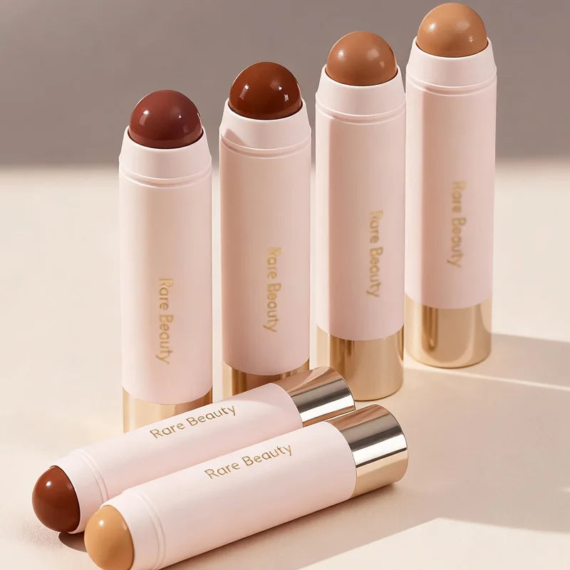 Rare Beauty 3D Face Contour Liquid Bronzer Shade Smooth Highlight Mirror Lasting Natural Nose Shadow Waterproof Brighten Makeup
