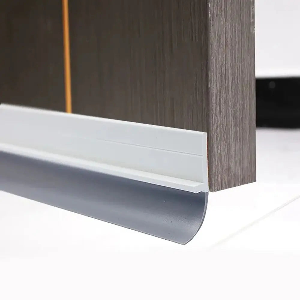 PVC Door Bottom Seal Strip Under Door Weatherstrip Sealing Strips Draft Stopper Door Seal Anti-Cold Gap Blocker Windproof