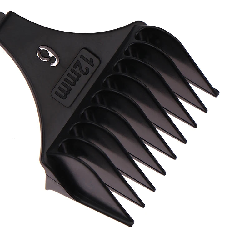 6Pcs/set Professional Hair Trimmer Limit Comb Universal Guards For T9 1.5/3/4.5/6/9/12 Mm Hairdresser Hair Cutting Guide Barber
