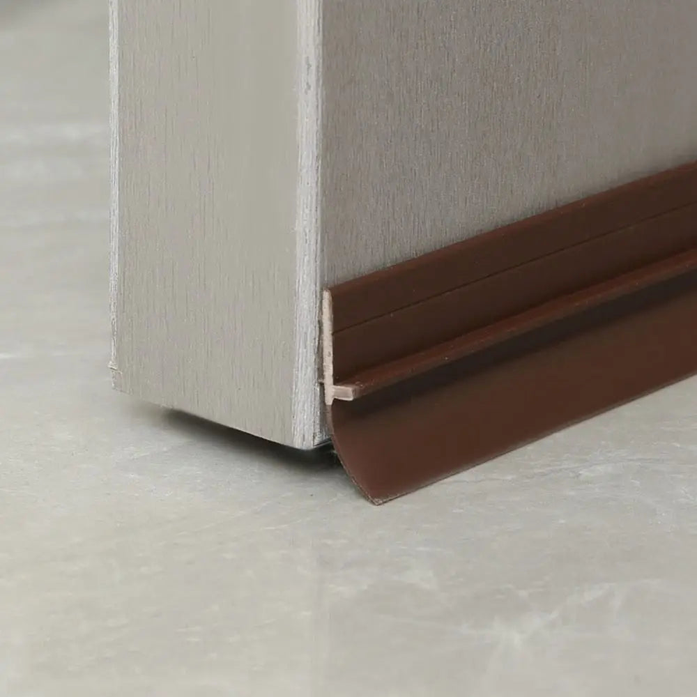 PVC Door Bottom Seal Strip Under Door Weatherstrip Sealing Strips Draft Stopper Door Seal Anti-Cold Gap Blocker Windproof