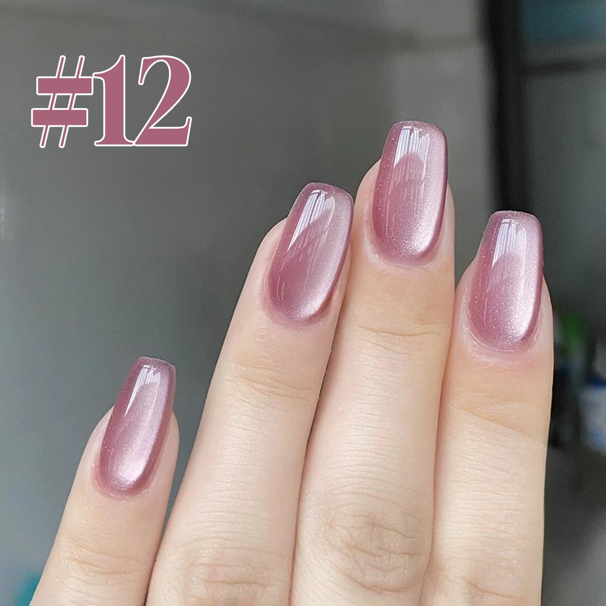 MN 2026 Valley of Wind Cat Eye Gel Nail Polish Icy Blue Pink Tone with Glass Beads Satin Porcelain White Fine Magnetic Powder