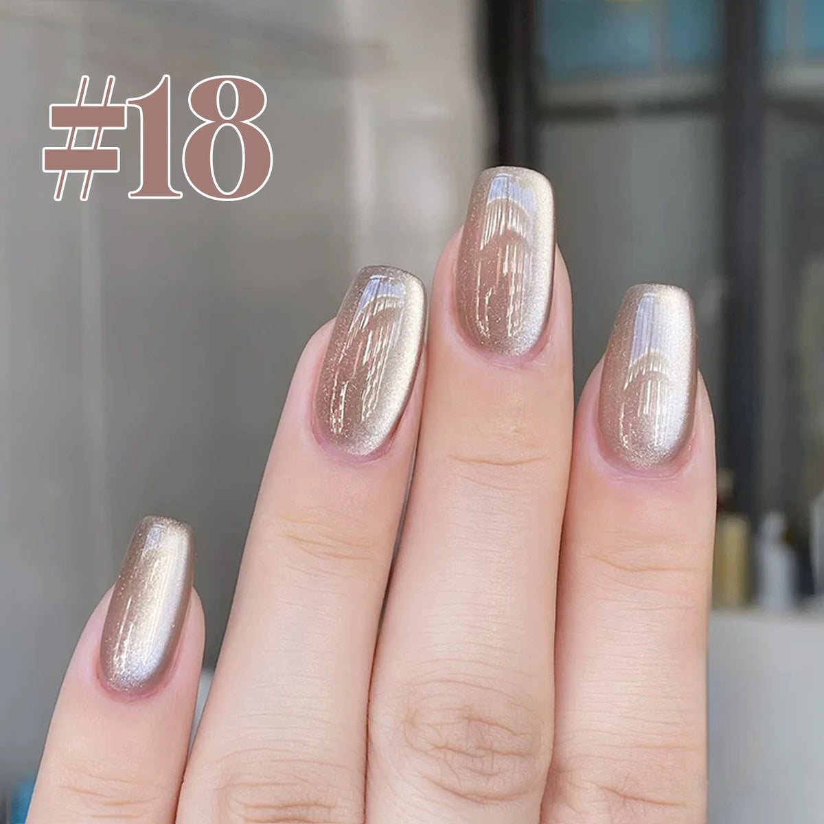MN 2026 Valley of Wind Cat Eye Gel Nail Polish Icy Blue Pink Tone with Glass Beads Satin Porcelain White Fine Magnetic Powder