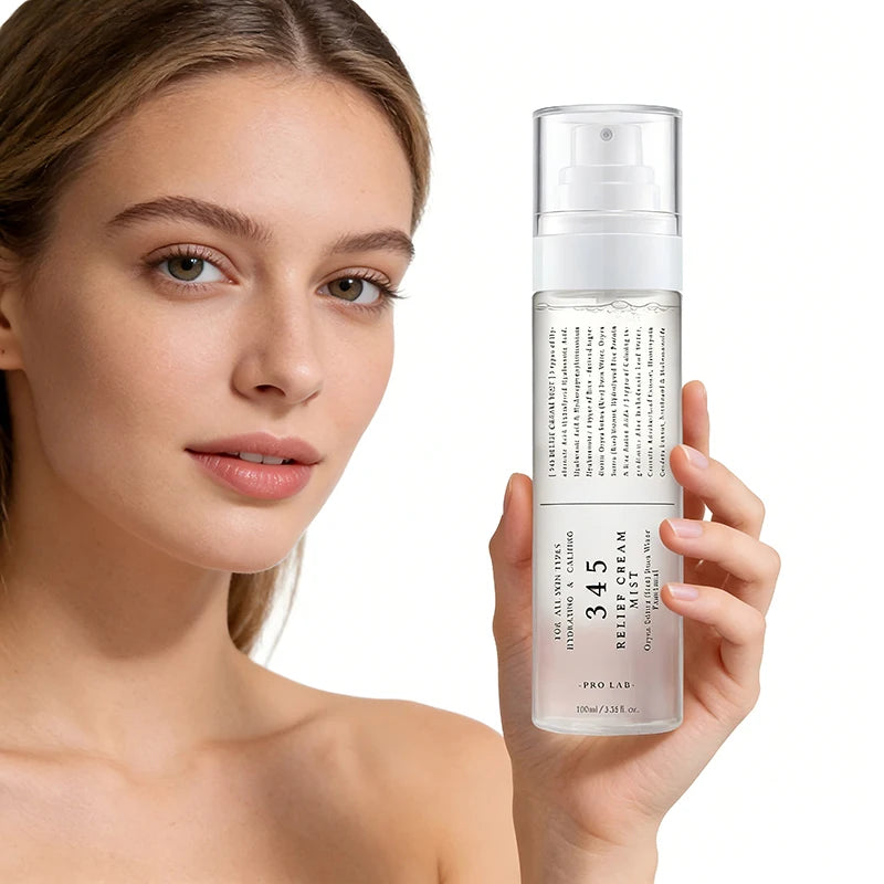 345 Series Skincare Products Eye Cream & Serum & Face Cream Set Effective Lifting Hydrates And Moisturizes, Repairs Dark Circles