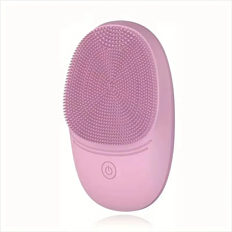 Electric Soft Silicone Facial Cleansing Brush, Cleaning Brush, Sonic Vibration to Remove Makeup, Deep Cleaning.