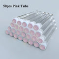50Pc Reusable Eyebrow Brush Tube Eyelash Brush Eyebrow Brush Replaceable Dust-proof Sparkling Diamond Makeup Brush