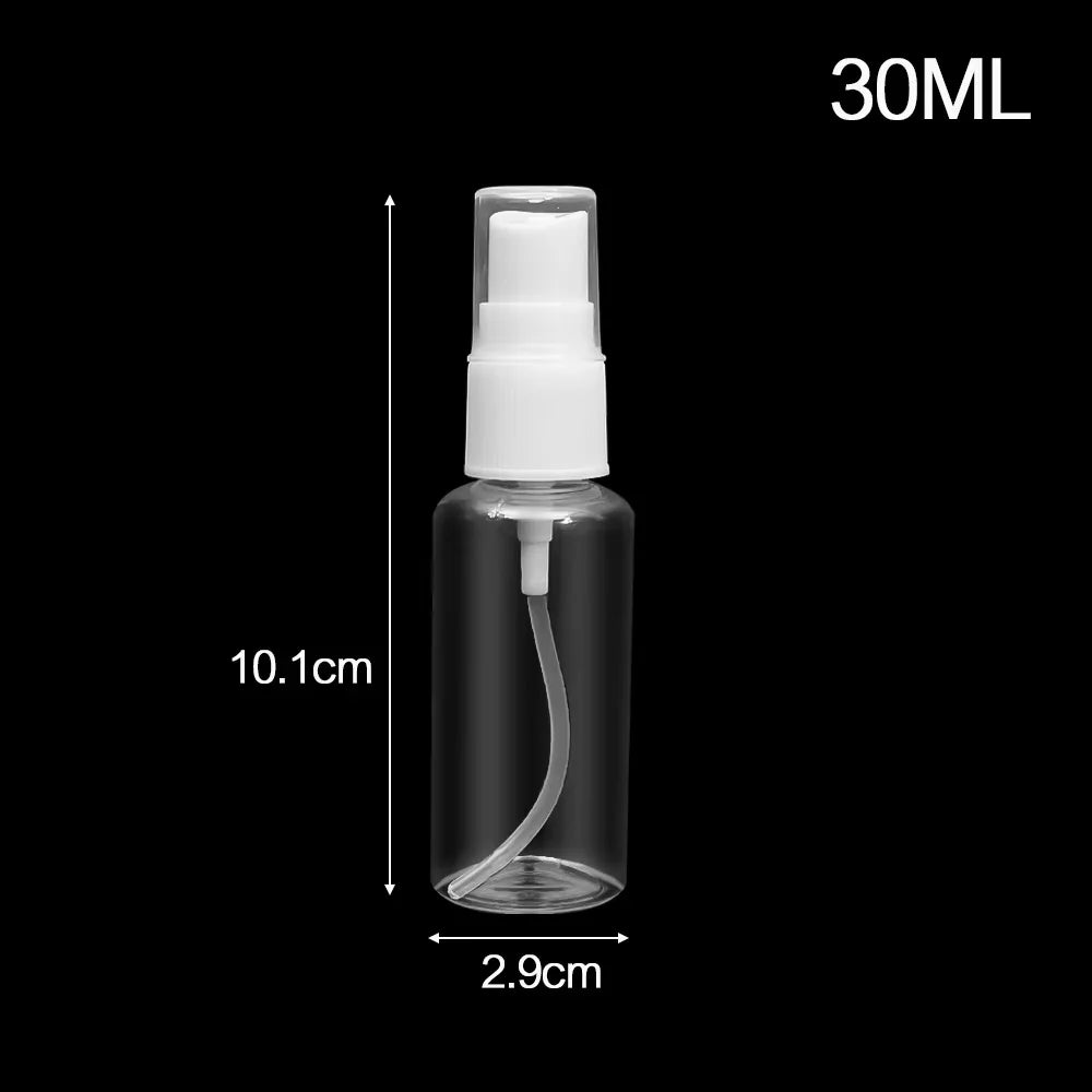 10ml/20ml/50ml/100ml/150ml/250ml Portable Clear Plastic Spray Bottle Handheld Plant Sprinkler Garden Supplies Watering Sprayer