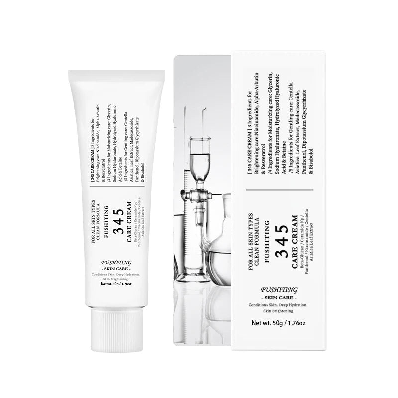 345 Series Skincare Products Eye Cream & Serum & Face Cream Set Effective Lifting Hydrates And Moisturizes, Repairs Dark Circles