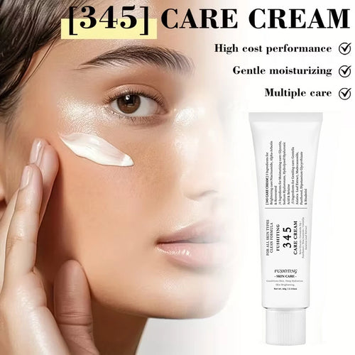 345 Series Skincare Products Eye Cream & Serum & Face Cream Set Effective Lifting Hydrates And Moisturizes, Repairs Dark Circles