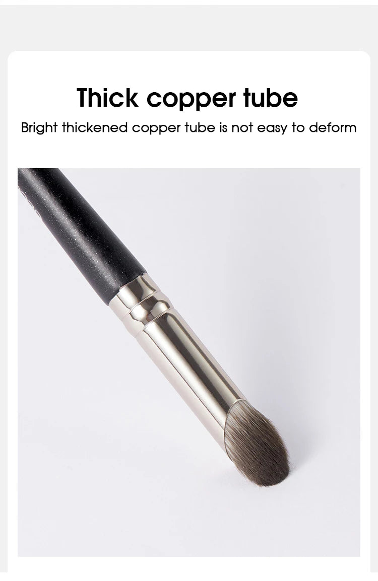 Finger belly thumb concealer brush cover pimple print spots round head soft hair concealer makeup brush do not eat powder nose s