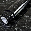 60cm Kitchen oil sticker self-adhesive marble pattern waterproof cabinet stove countertop wallpaper desktop bathroom renovation