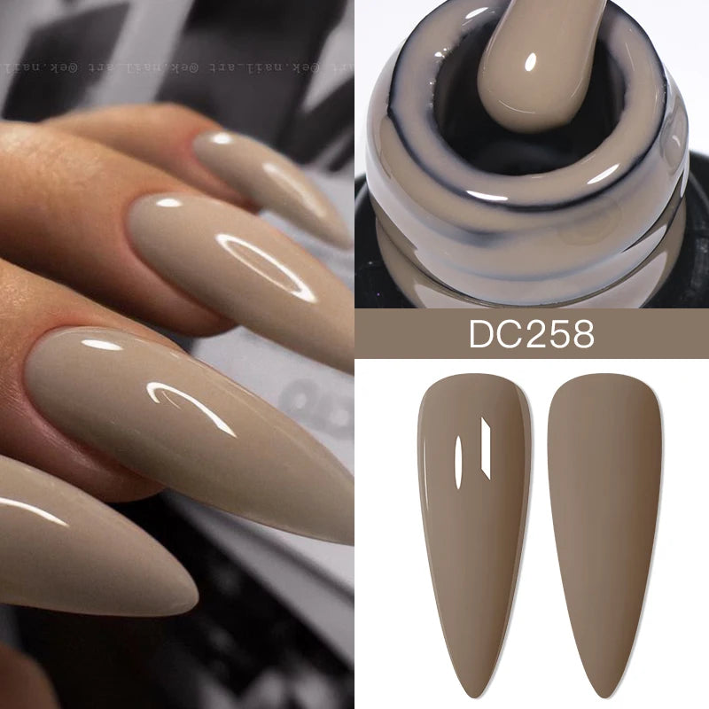 Mtssii 7ml Nude Rubber Base Gel Jelly Pink Transparent Color Gel Nail Polish Nail 2 In 1 Function Art Gel Varnish Soak Off Nails