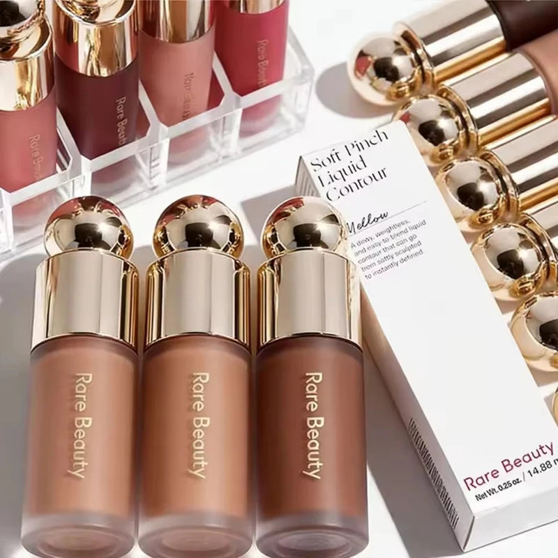 Rare Beauty Original Silky Three-dimensional Bronze Contour Stick Natural Matte Suitable for Nose Shadow Makeup Liquid Blusher