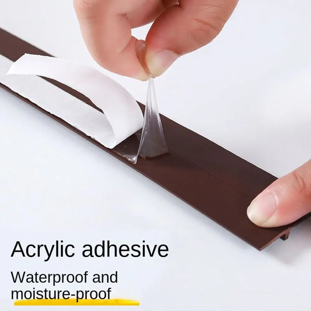 PVC Door Bottom Seal Strip Under Door Weatherstrip Sealing Strips Draft Stopper Door Seal Anti-Cold Gap Blocker Windproof