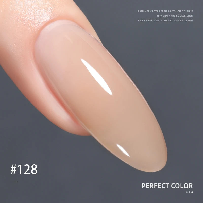 PERFECT COLOR  4-in-1 Builder Nail Gel,20g 12 Colors Rubber Base Gel Polish,Extension for DIY Salon Girls Home,Nail Art Brushes