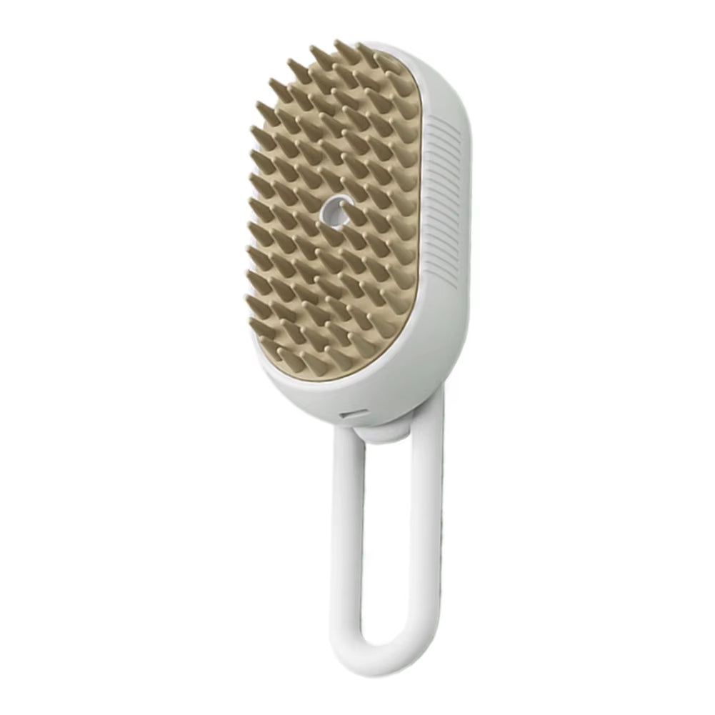 3-in-1 Electric Pet Grooming Brush with Steam Spray and Massage Functions for Dogs and Cats